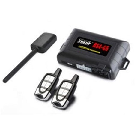 CRIME STOPPER Crimestopper RS4G5 1-Way Remote Start System with Keyless Entry and Trunk Pop RS4G5